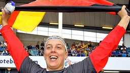 Speerwurf-Europameisterin Steffi Nerius © picture-alliance/ dpa Foto: Kay Nietfeld