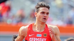 Der deutsche 400m-Läufer Alexander Gladitz