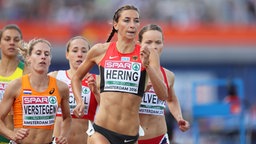 Die deutsche 800-Meter Läuferin Christina Hering © picture alliance / dpa Foto: Michael Kappeler