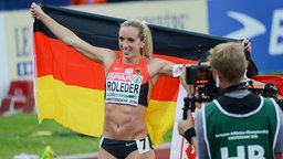 Die deutsche 100-Meter-Hürdenläuferin Cindy Roleder © imago/Jan Huebner