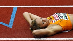 Die niederländische Sprinterin Dafne Schippers © dpa - Bildfunk Foto: Koen Van Weel