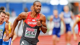 Der deutsche 400-Meter-Läufer Kamghe Gaba