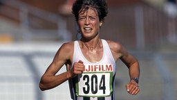 Marathonläuferin Uta Pippig  