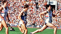 Sebastian Coe (r.) bei den Olympischen Spielen 1980 © Picture Alliance/dpa 