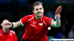 Deutschlands Tischtennisspieler Timo Boll © dpa - Bildfunk Foto: Jeon Heon-Kyun