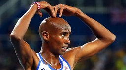 Der britische Langstreckenläufer Mo Farah © dpa - Bildfunk Foto: Srdjan Suki