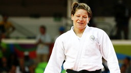 Sloweniens Judoka Tina Trstenjak © imago/Fotoarena