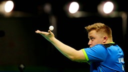 Der deutsche Tischtennisspieler Valentin Baus © imago/Pressefoto Baumann