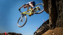 Der slowakische Mountainbiker Peter Sagan beim Training. © imago / CTK Photo