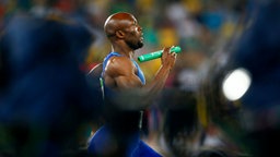 Der US-amerikanische Läufer LaShawn Merritt © dpa - Bildfunk Foto: Yoan Valat