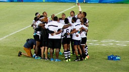 Olympiafinale im Rugby Rio 2016 - Fidschi - England © Thomas Luerweg Foto: Thomas Luerweg