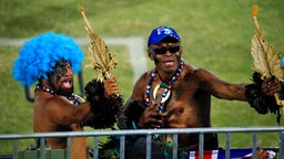 Olympiafinale im Rugby Rio 2016 - Fidschi - England © Thomas Luerweg Foto: Thomas Luerweg