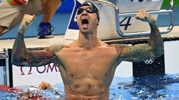 Der amerikanische Schwimmer Anthony Ervin  © dpa - Bildfunk Foto: Bernd Thissen