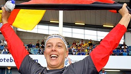 Speerwurf-Europameisterin Steffi Nerius © picture-alliance/ dpa Foto: Kay Nietfeld
